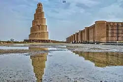 The spiral minaret of the Great Mosque of Samarra