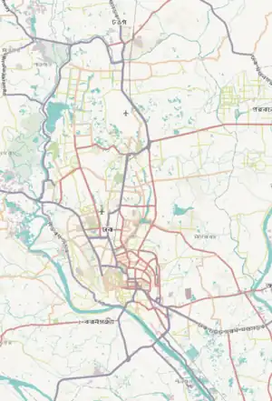 Fire location is located in Dhaka