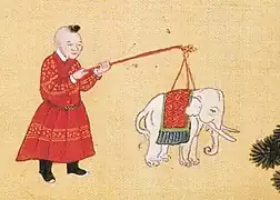 明憲宗行樂圖(局部)3