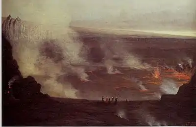 Kilauea Volcano  William Pinkney Toler, c. 1860s