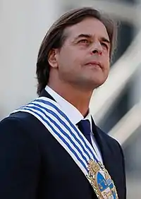 Luis Alberto Lacalle Pou, President of the Oriental Republic of Uruguay, 2020–present