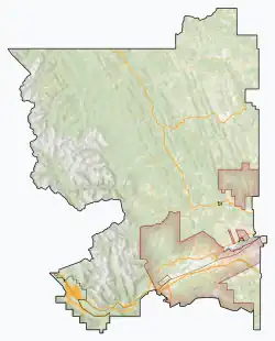 Canmore is located in MD of Bighorn