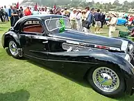 1937 Delage D8 S Letourneur et Marchand Aerodynamic Coupé