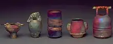 five jewel pots