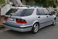 Pre–facelift Saab 9-5 Aero wagon (Australia)