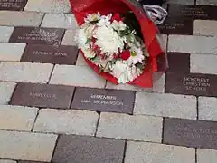 A replacement brick in 2009