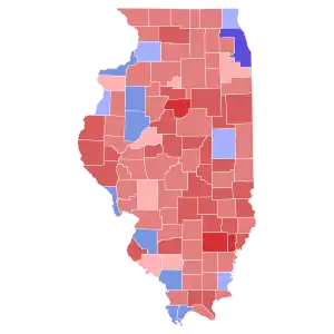 2014 US Senate election results.