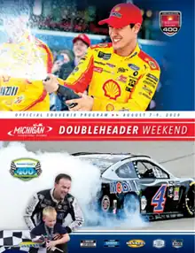 2020 Consumers Energy 400 program cover
