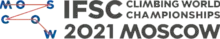 Logo of the 2021 IFSC Climbing World Championships