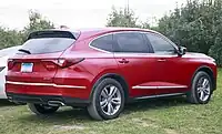 Rear view of MDX (base model)