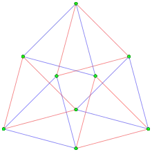 3{4}2, or , with 9 vertices, and 6 (triangular) 3-edges
