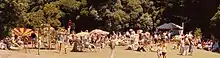 Historical image of summer event in 1979 in the Dell