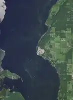 Outer portion of the bay