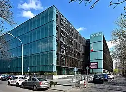 Agora headquarters in Warsaw (by JEMS, 2000–02)