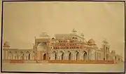 Akbar's Tomb at Sikandra, Sheikh Latif, c. 1810-1820