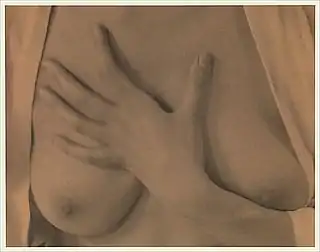 Image 5Georgia O’Keeffe, Hands and Breasts (1919) by Alfred Stieglitz (from Nude photography)