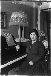 Amy Eliza Castles in 1917