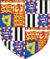 Arms of Alexander Mountbatten, Marquess of Carisbrooke(after 1917)