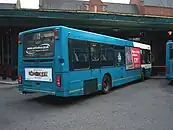 Arriva North East Wright Renown bodied Volvo B10BLE in Newcastle.