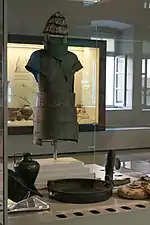 Dendra panoply with grave goods found in Chamber Tomb 12 at Dendra