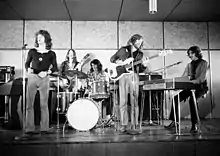 On stage in 1969
, England