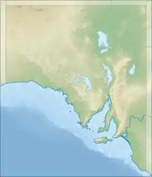 Musgrave Ranges is located in South Australia