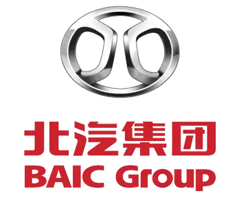 BAIC Motor logo and bilingual name
