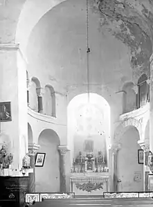 The cathedral baptistery, or church of Saint-Jean, in the 19th c,