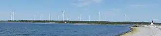 Image 56The Pubnico Wind Farm taken from Beach Point, Lower East Pubnico, Nova Scotia (from Wind farm)