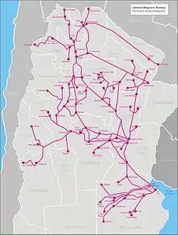 Belgrano 1,000 mm (3 ft 3+3⁄8 in)