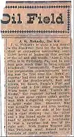 1916 News clip from Blackwell Daily @head of 101 Ranch Oil Company