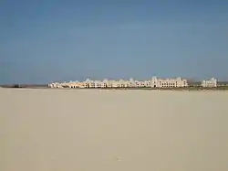Tuareg Resort in the village of Curral Velho across Praia de Carquejinha