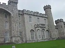 Bodelwyddan Castle Gothic wing added 1802–8.