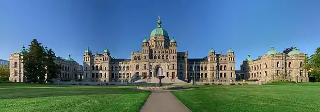 Image 29British Columbia Parliament Buildings, Victoria, Canada (from Portal:Architecture/Civic building images)