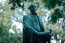 George Washington (1947), by Lee Lawrie, Washington College, Chestertown