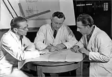 Image 25Engineers conferring on prototype design, 1954 (from Engineer)