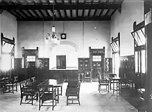 Waiting room of the Semarang Tawang train station