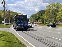 CT Transit Route 927 (Torrington Express) in the Crowley's Corner area