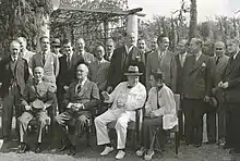 Image 56Chiang Kai-shek, Franklin D. Roosevelt, and Winston Churchill meeting at the Cairo Conference in 1943 (from Diplomatic history of World War II)