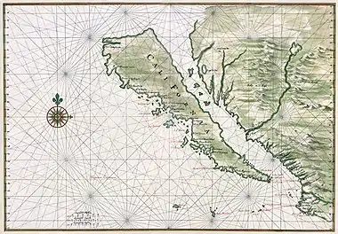 Image 2Island of CaliforniaMap: Johannes Vingboons; Restoration: Lise BroerA c. 1650 map showing the Island of California, a long-held European misconception, dating from the 16th century, that California was not part of mainland North America but rather a large island separated from the continent by a strait now known instead as the Gulf of California. The belief persisted until the expeditions of Juan Bautista de Anza in 1774–76.More selected pictures