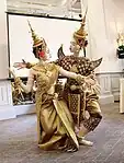 Classical dancers of the Royal Ballet of Cambodia
