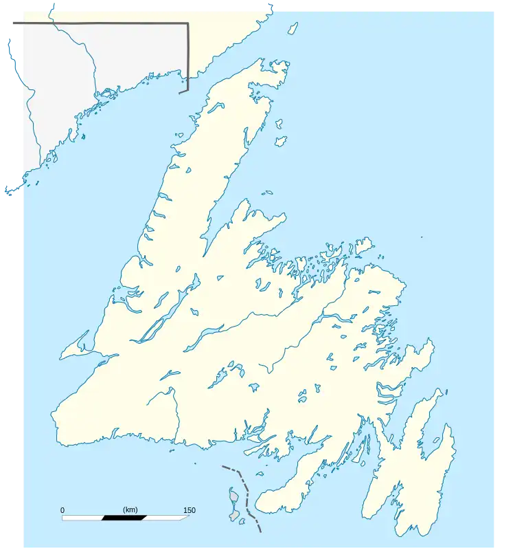 Belle Isle (Newfoundland and Labrador) is located in Newfoundland