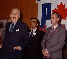 In 1972, with the strong endorsement of former Prime Minister Diefenbaker, Peter Bawden won the liberal stronghold, Calgary South, with one of the biggest landslides in the country.