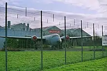 Image 44English Electric Canberra gate guard at BAE's Samlesbury site (from North West England)