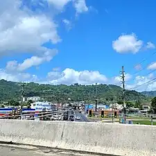 PR-172 west at PR-52 interchange between Turabo and Cañaboncito barrios in Caguas