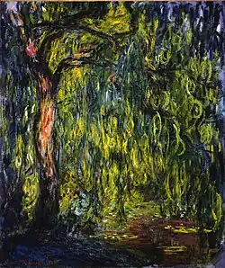 Image 5Trees in art: Weeping Willow, Claude Monet, 1918 (from Tree)