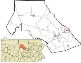 Location in Clinton County and the U.S. state of Pennsylvania.
