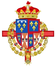 Coat of arms of Infante Antonio, 4th Duke of Galliera