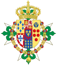 Prince Rainieri's armsused in Spain