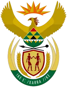 Coat of arms of South Africa (heraldic)